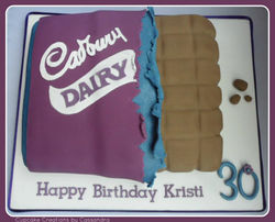 Cadburys Dairy Milk Birthday Cake