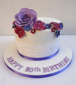 80th Birthday Cake