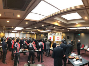 下諏訪町商工会議所の『新年祝賀名刺交換会』に参加しました