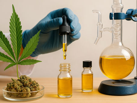 Extração de canabinoides