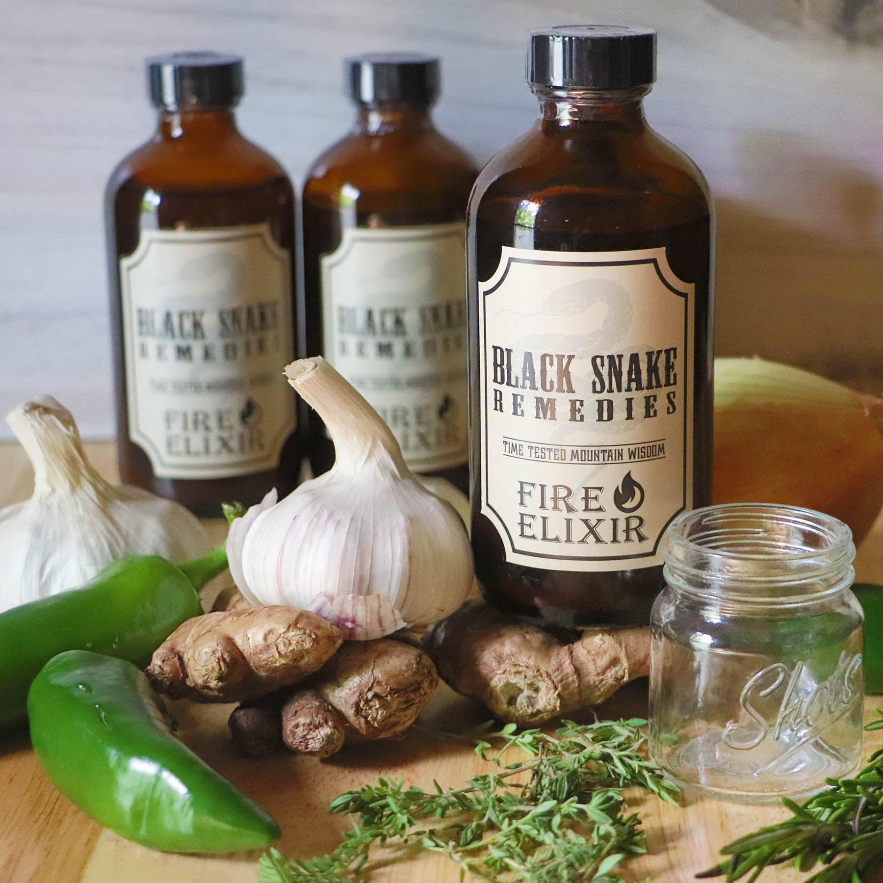 Fire Elixir - Three 8oz Bottles