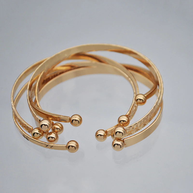 Thumbnail: Golden Vintage Boho Bracelets Set (6pcs)