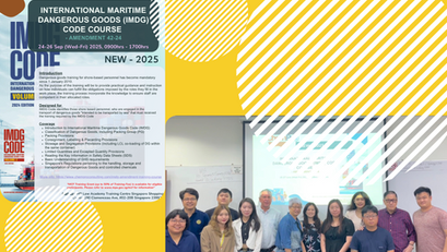 IMDG Course in Singapore - June to August