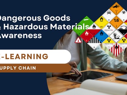 Dangerous Goods E-learning Courses