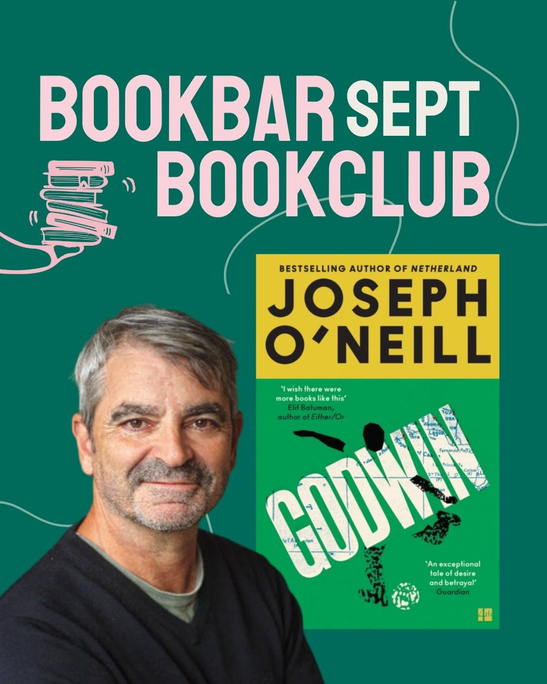 BookBar BookClub: Godwin with Joseph O'Neill