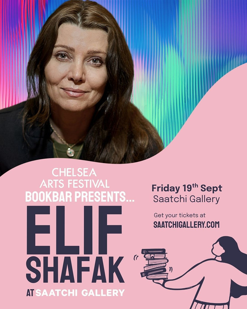 BookBar Presents... An Evening with Elif Shafak at Chelsea Arts Festival