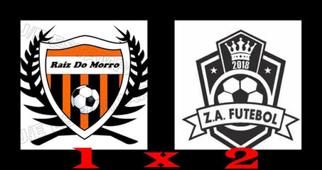 RAIZ DO MORRO 1 X 2 Z.A FUTEBOL