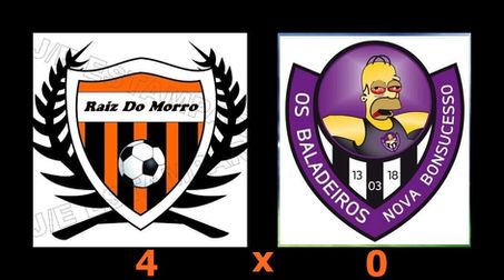 RIZ DO MORRO 4 X 0 OS BALADEIROS