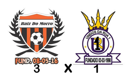 RAIZ DO MORRO 3 X 1 UNIDOS DA RUA1