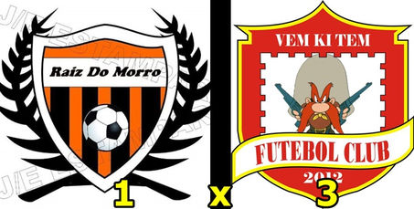 RAIZ DO MORRO 1 X 3 VEM KI TEM
