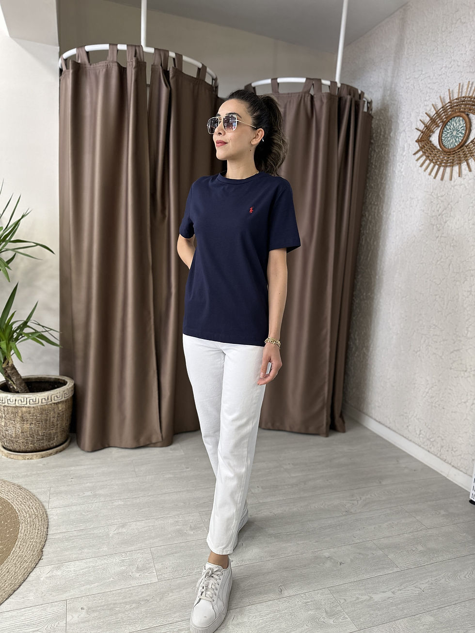 Küçük resim: BİSİKLET YAKA TSHİRT LACİ
