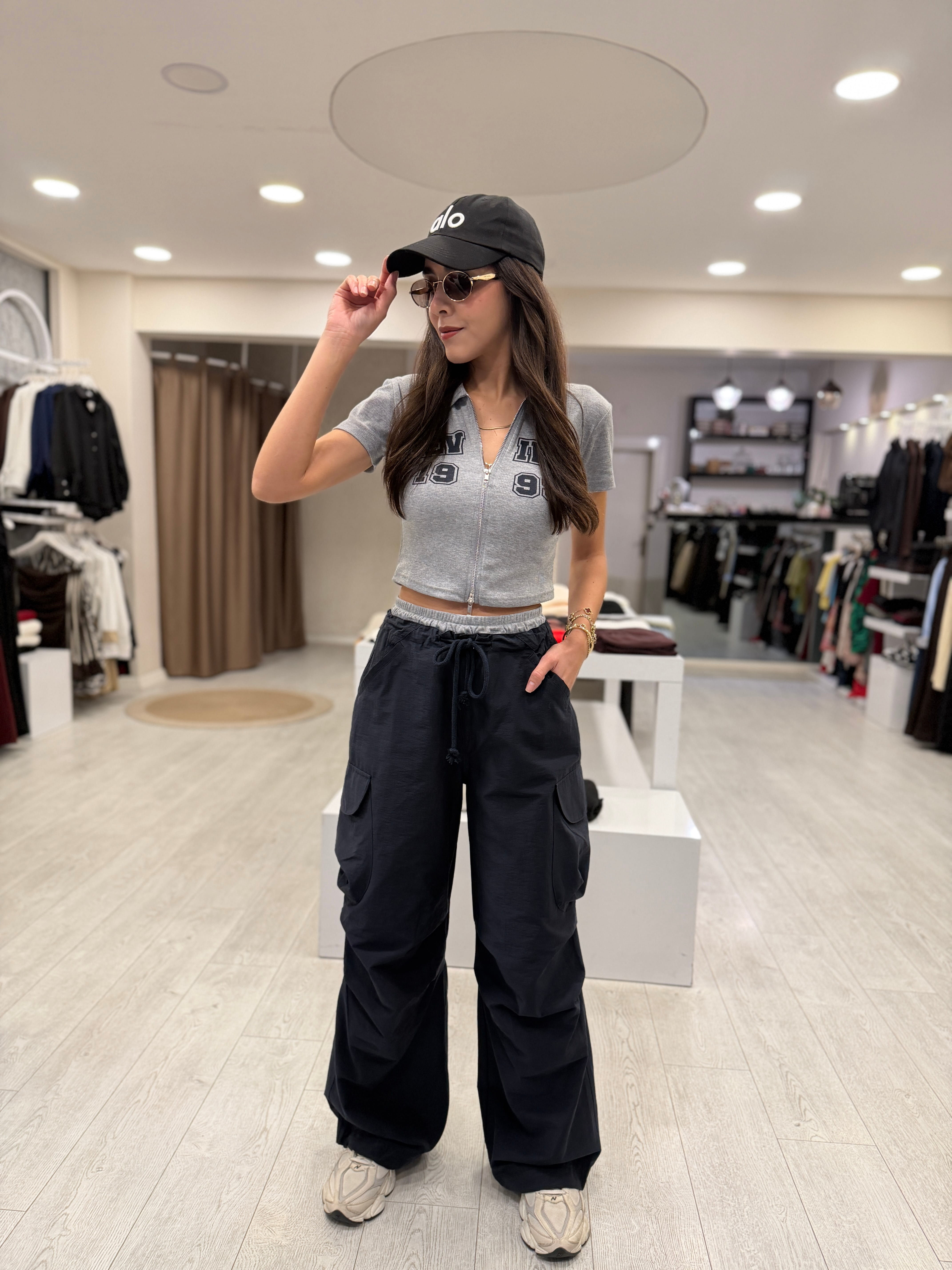BAGGY KARGO PANTOLON LACİ
