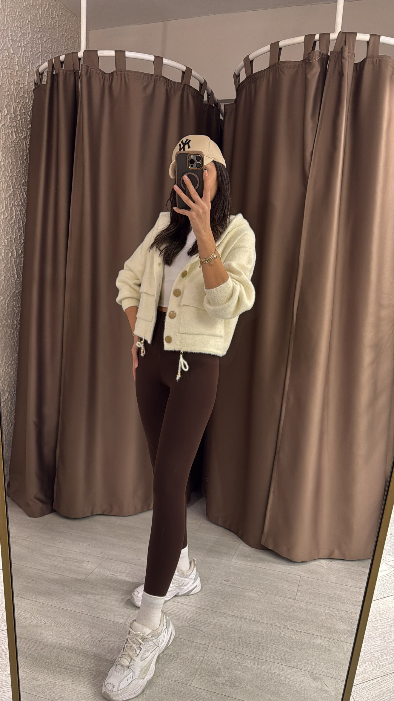 OYS.YÜKSEK BEL TAYT ACI KAHVE