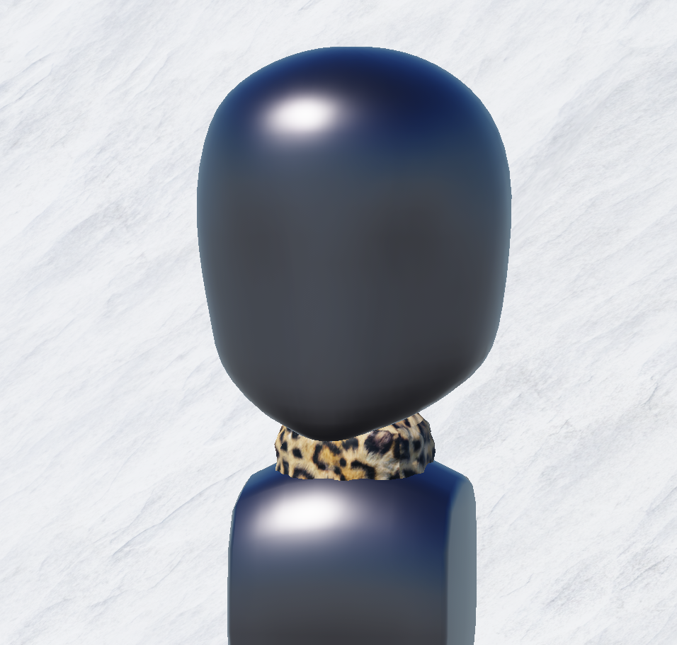 Thumbnail: Blumarine Holiday 22 Faux Fur Neck Piece