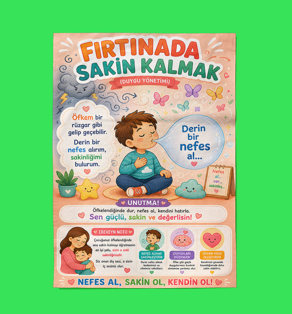 Fırtınada Sakin Kalmak (Duygu Yönetimi) AFİŞ