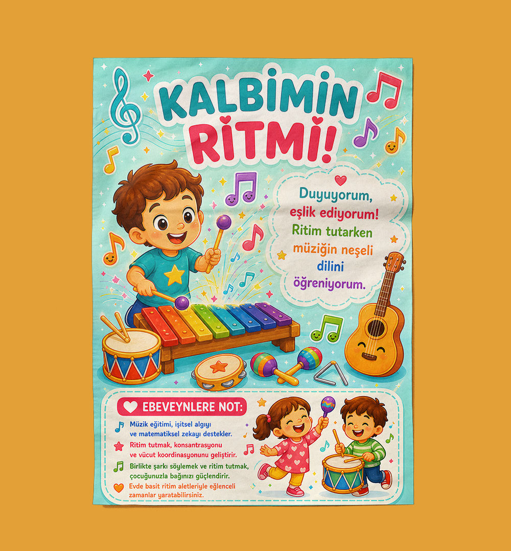 Kalbimin Ritmi (Müzik ve Ritim) AFİŞ