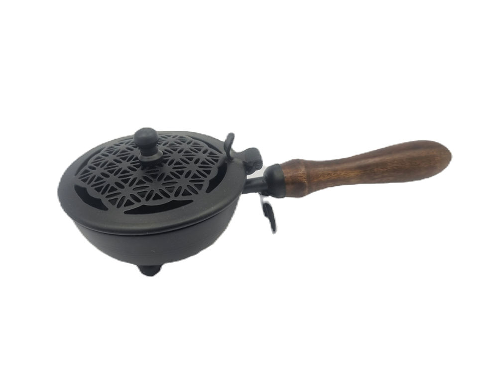 Räucherpfanne „Blume des Lebens“ – dekorativ & funktional