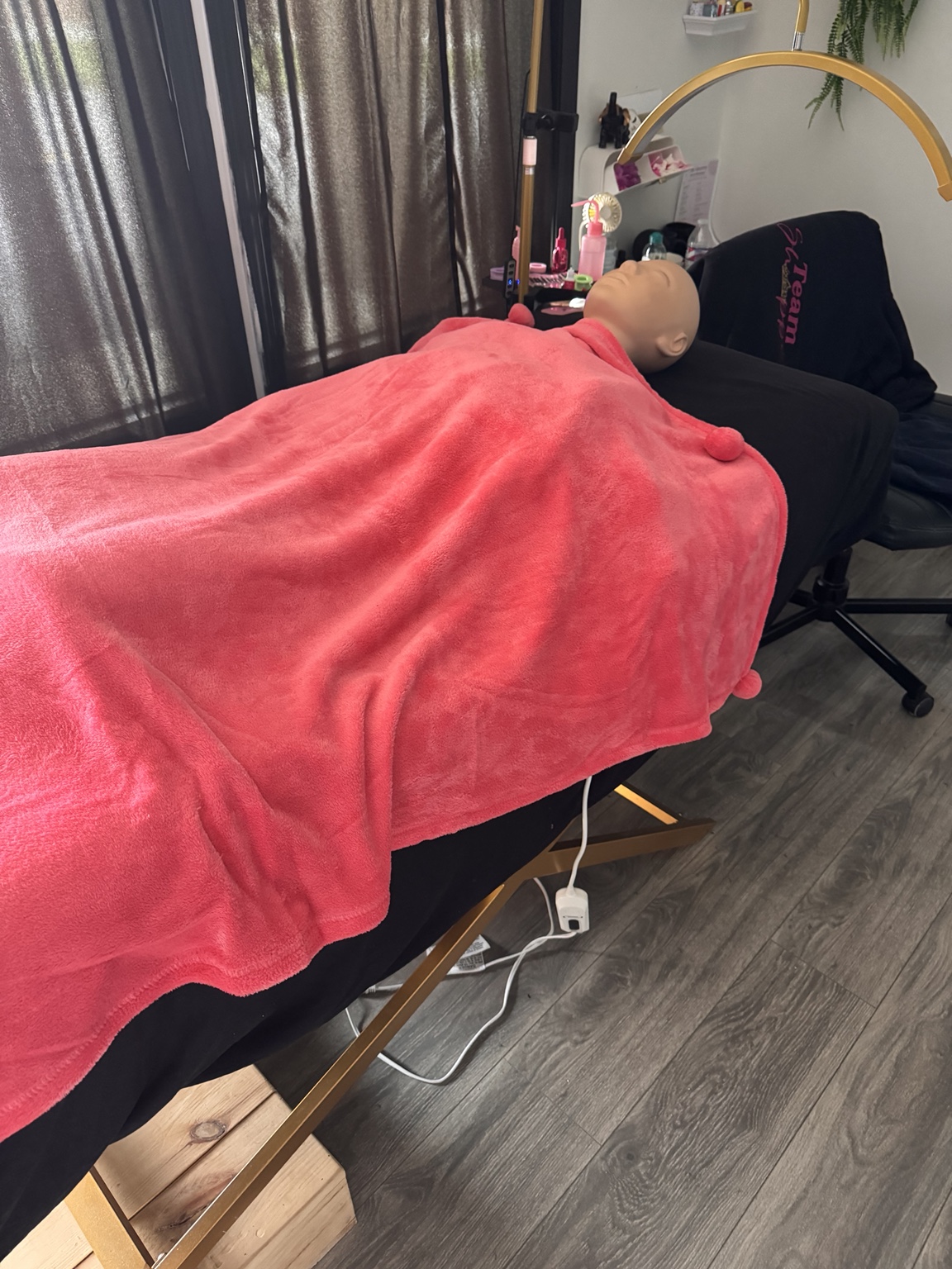 Even our practice guest gets comfortable