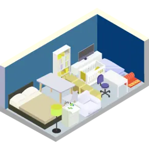 5x10 larger small space