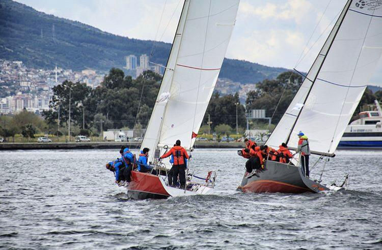 II. Genç EAYK Yelken Festivali Antremanları
