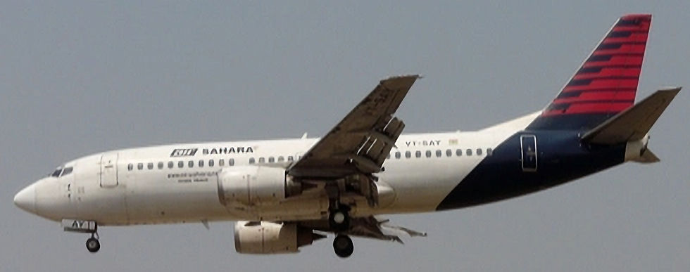 Air Sahara B737-300 (Picture Credit: Jetphotos/Sean D Silva)