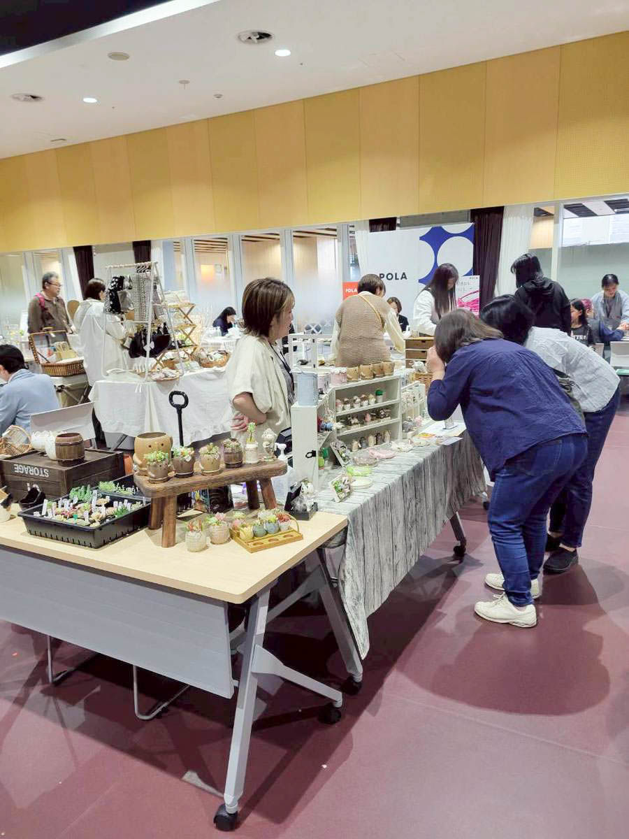 Hapia Marcheのイベント風景
