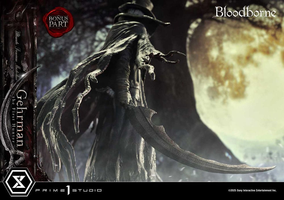 Thumbnail: Bloodborne Ultimate Premium Masterline Series Statue 1/4 Gehrman Bonus Versio...