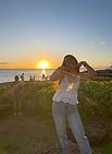 A Portrait of Me during Sunset in Oahu, Hawaii