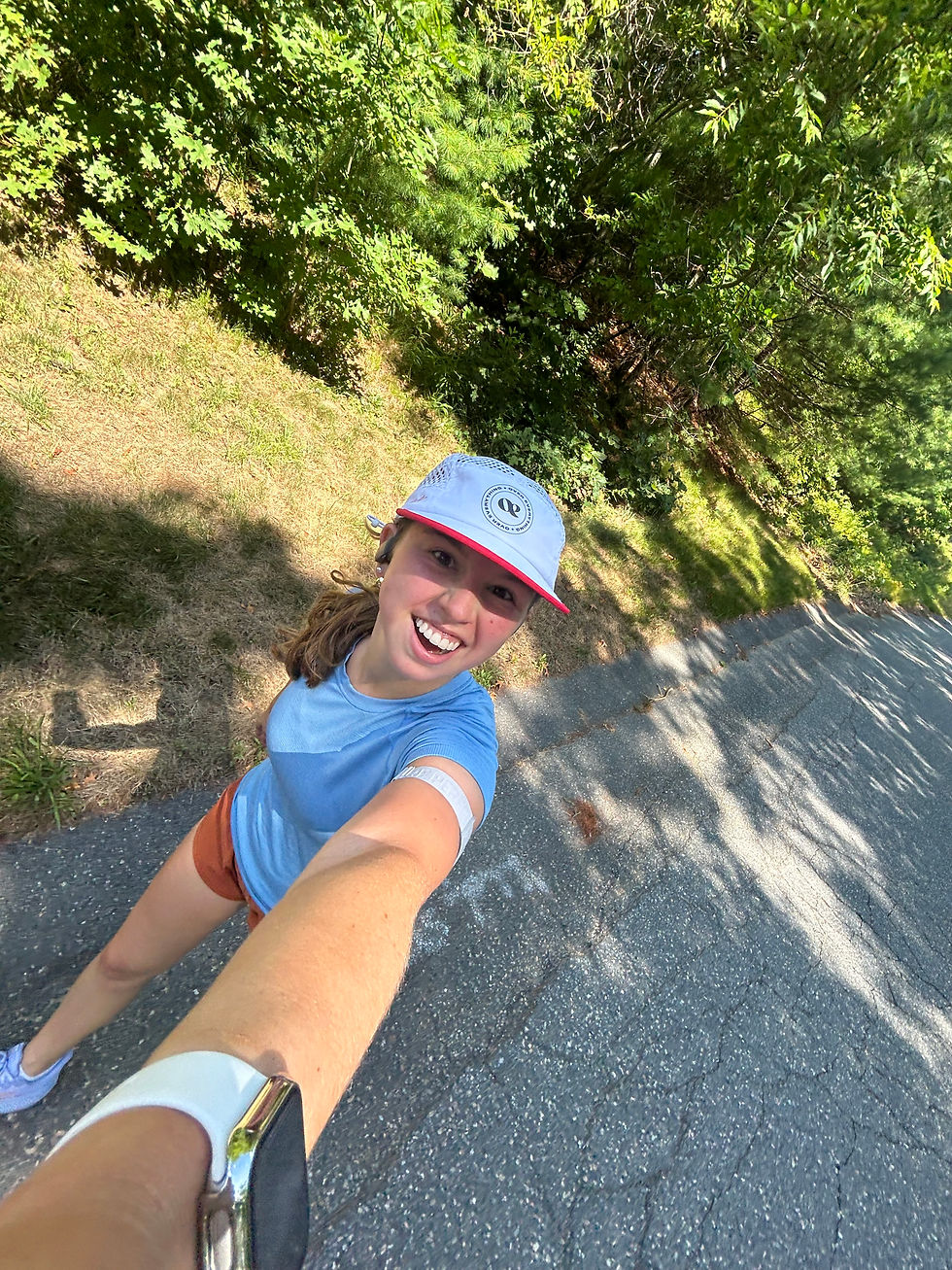 post-run strava flick, obviously
