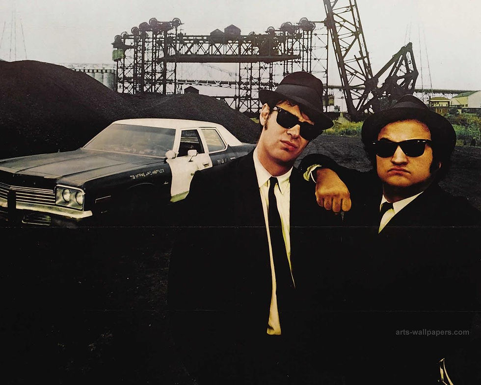 "The Blues Brothers" full movie showing and soundtrack performed live