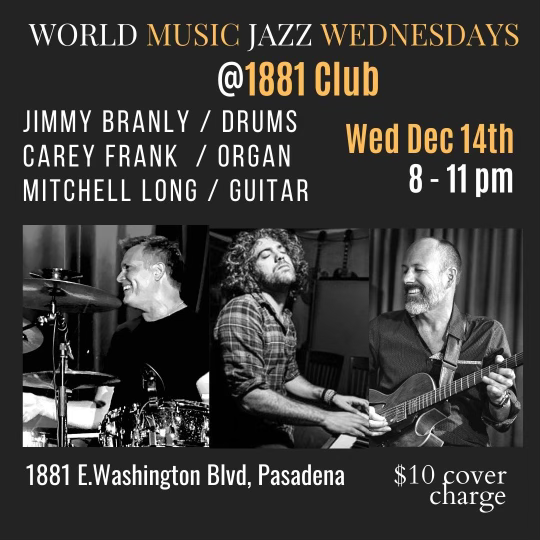 Jimmy Branley Trio at 1881