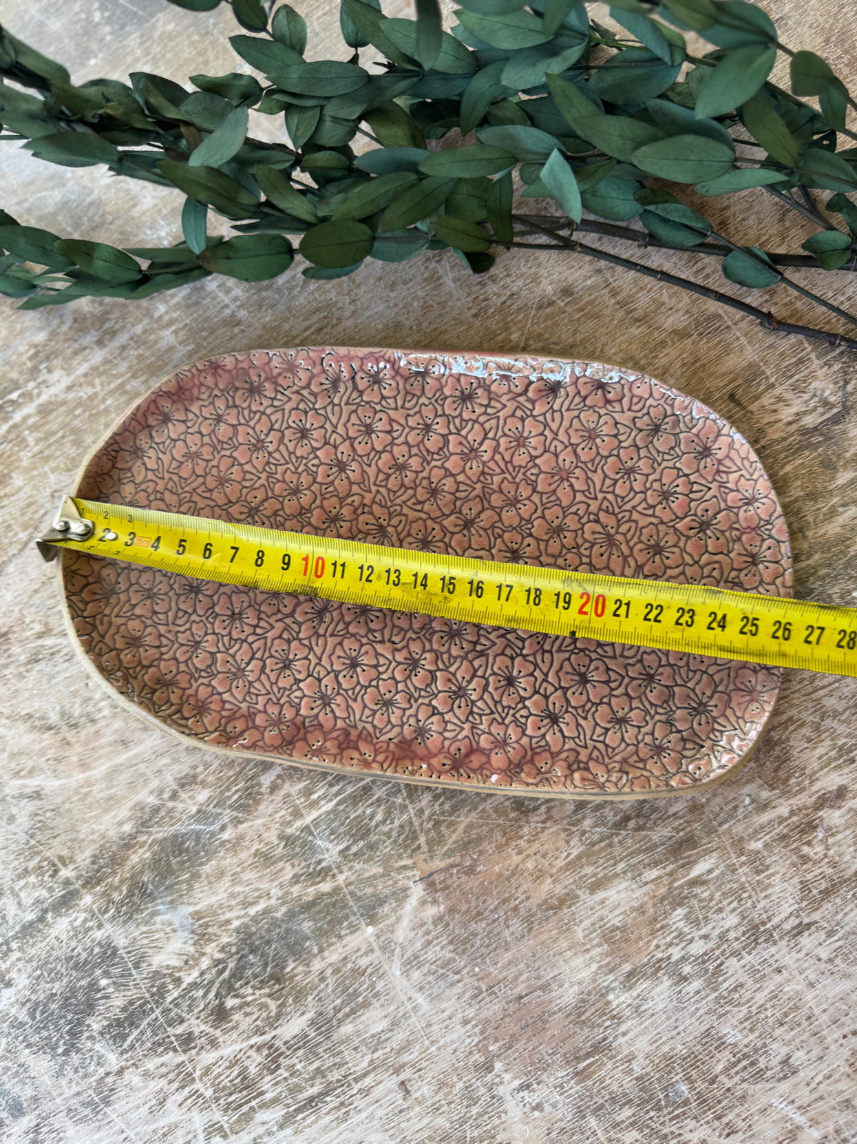Blossom Pattern Platter