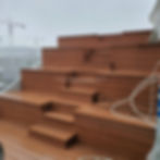 Contoh pemasangan decking komposit