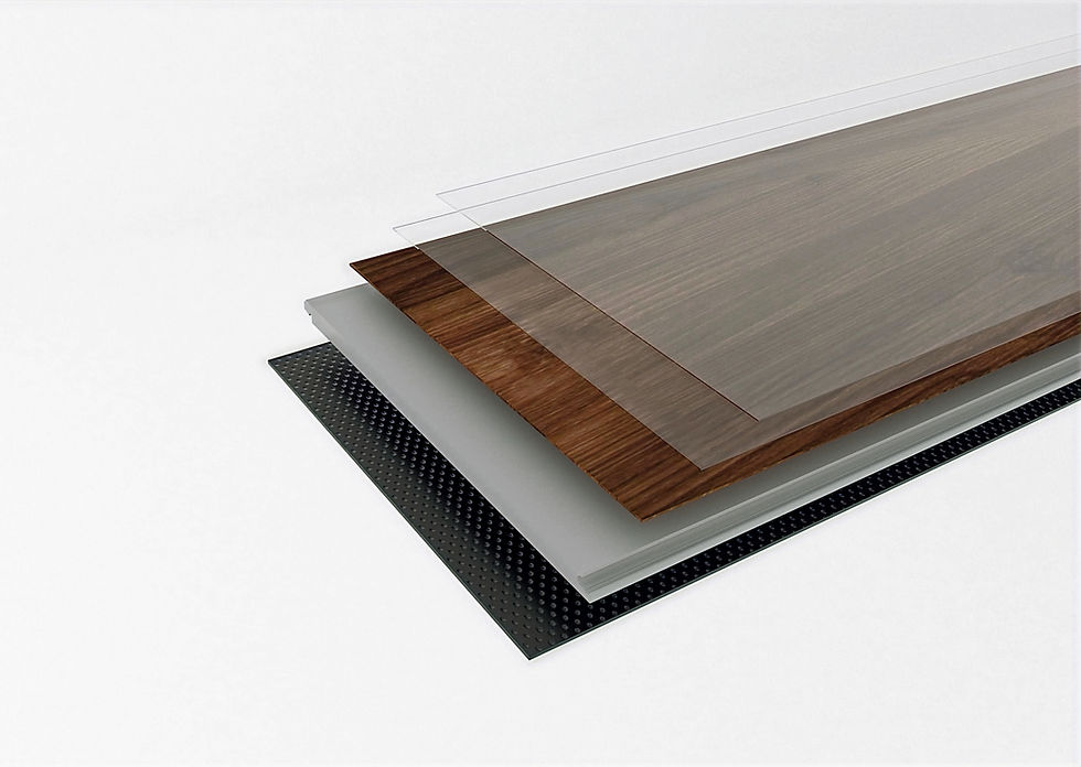SPC flooring structure