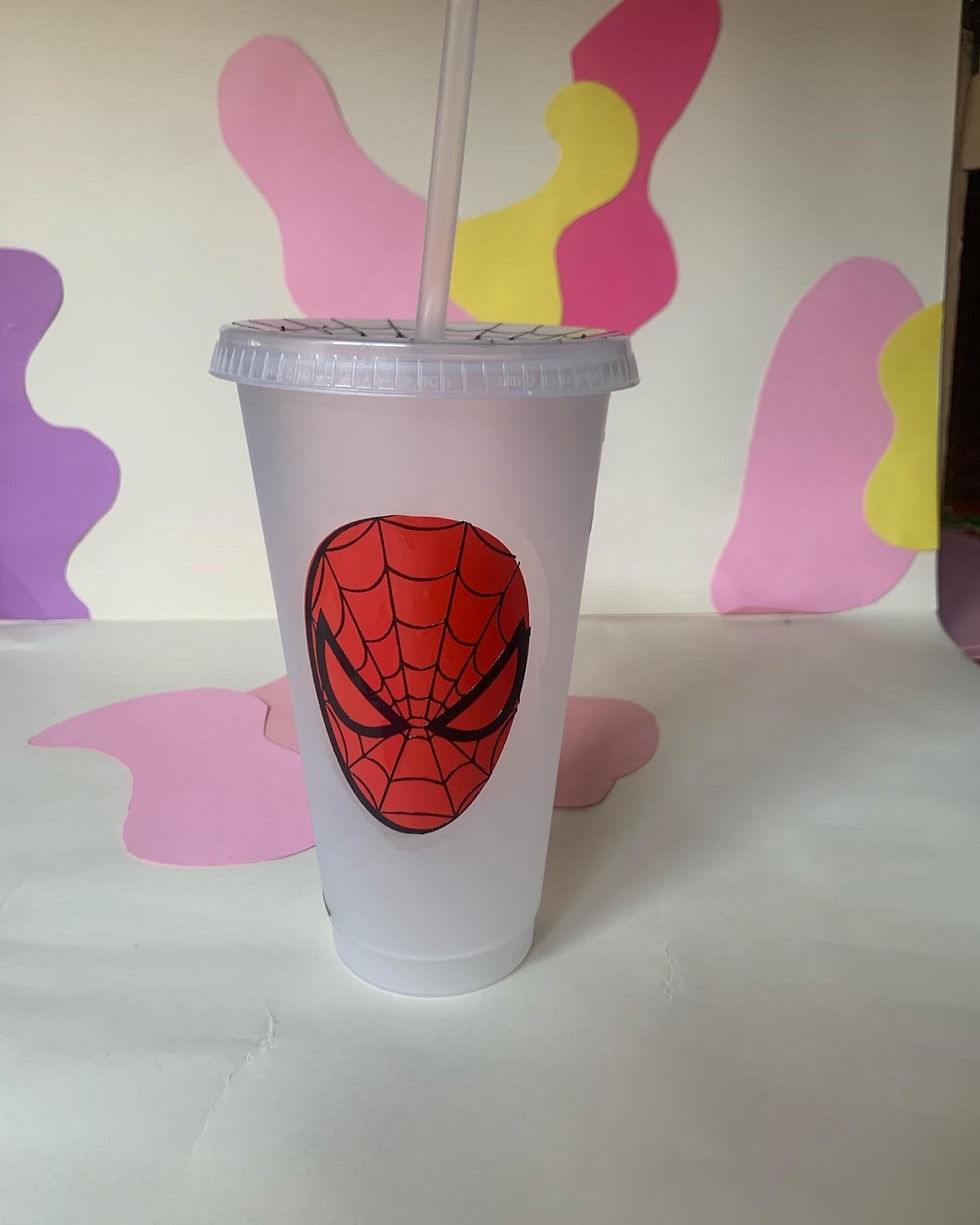 Miniatura: Vaso reutilizable spiderman 🕷