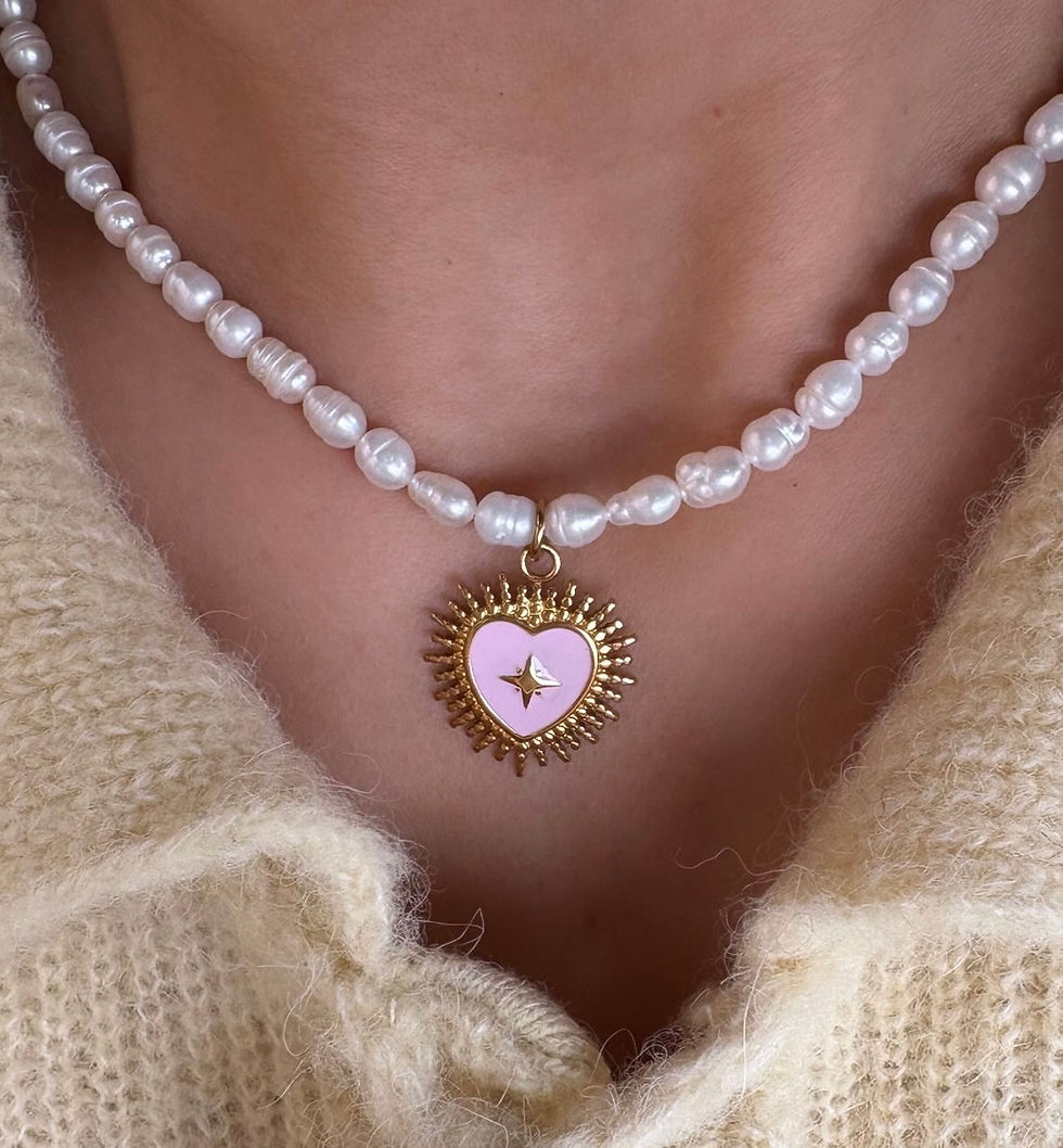 Thumbnail:  Pearl Necklace & Choice of Charm