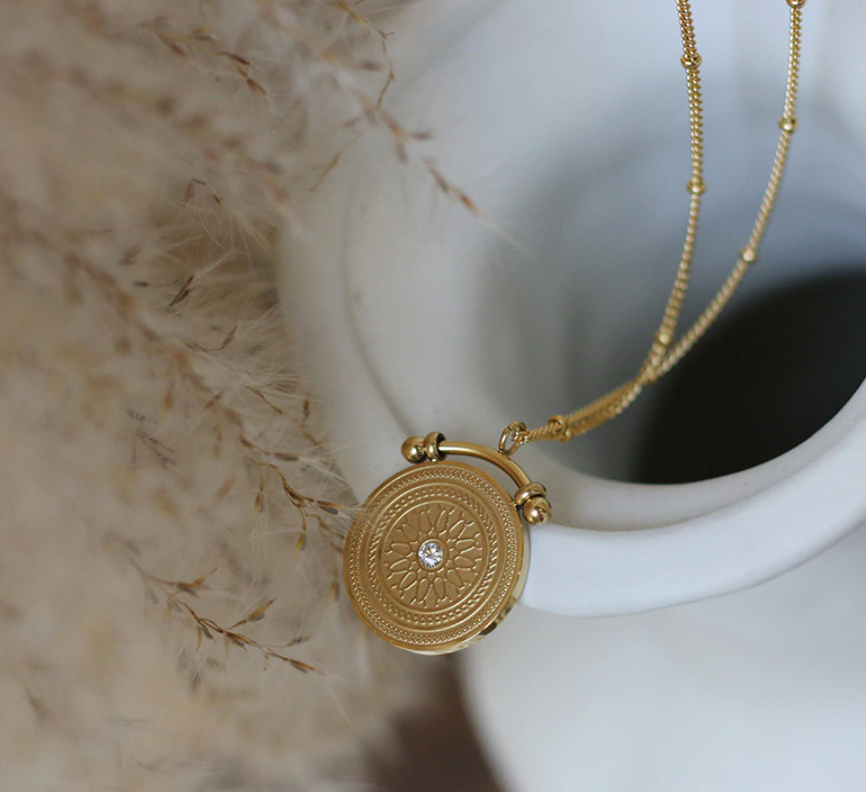 Roman Star Necklace