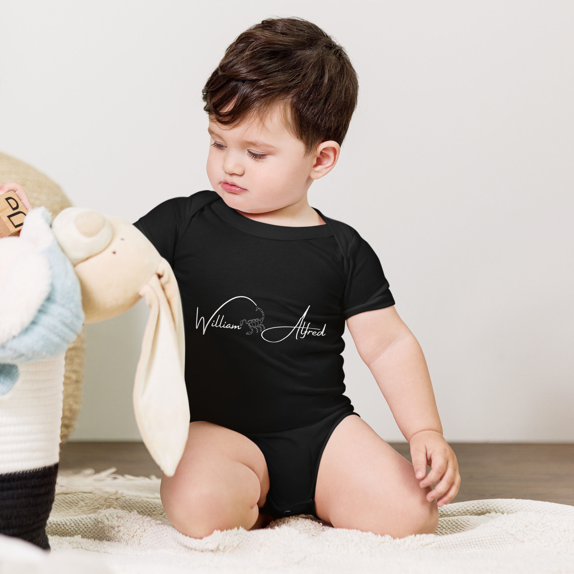 William AlFred Collection baby short sleeve one piece