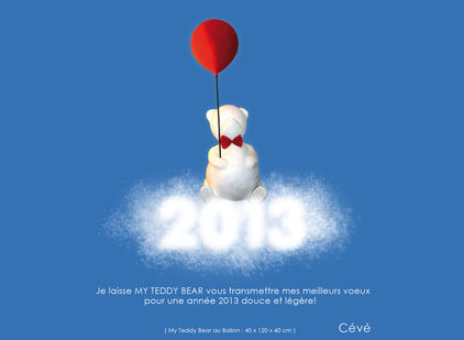 Carte de vœux bonne année 2013
