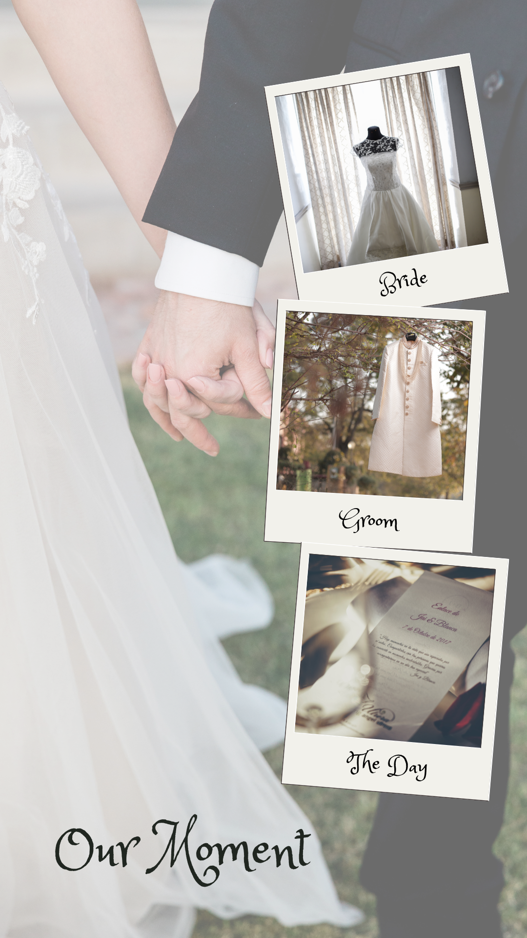 Wedding Photo Magnet