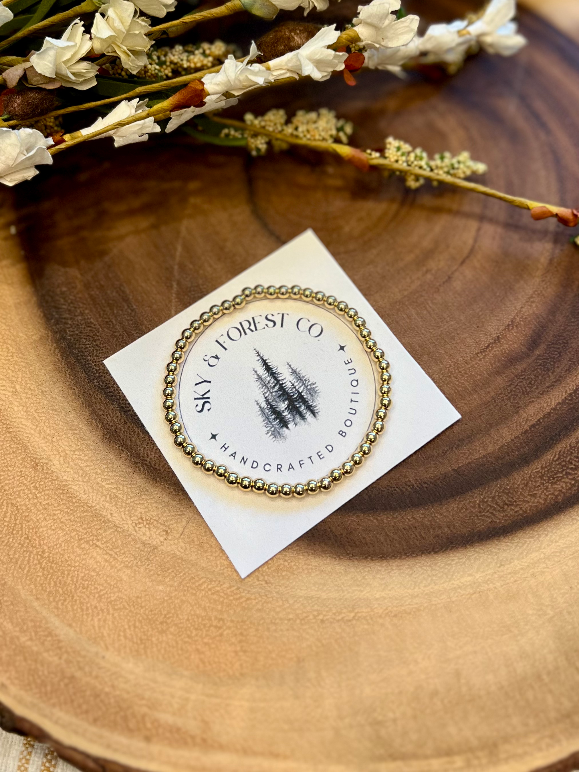 Medium Gold Stack Bracelet