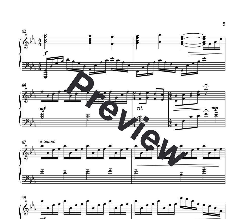 Thumbnail: "O Come, All Ye Faithful"  Advanced Piano Solo