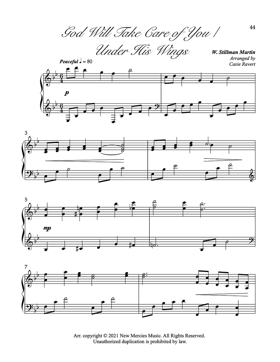 Thumbnail: "Hymns of the Past" Piano book - Digital