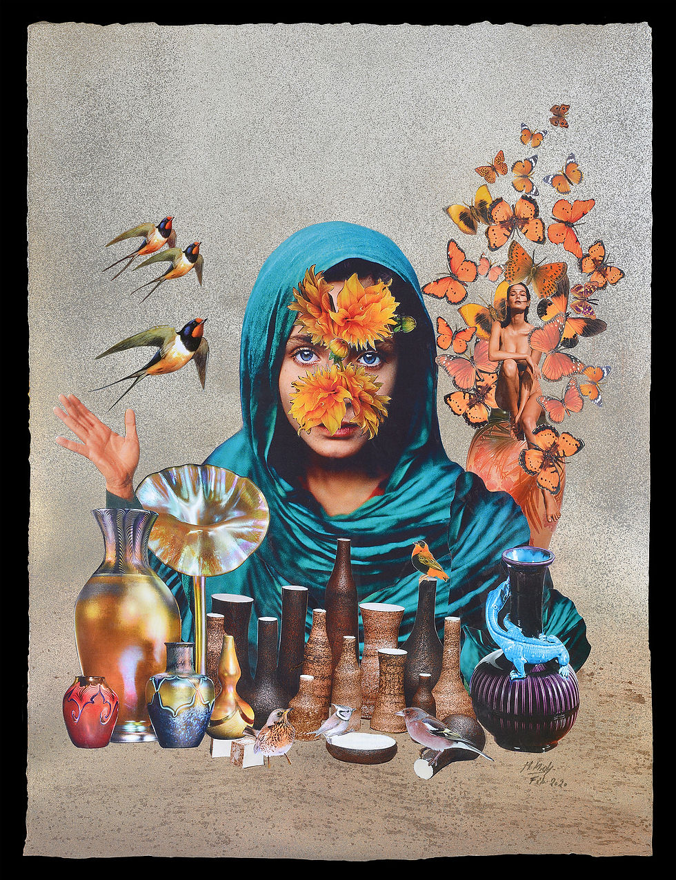 2020 - La fille en bleu