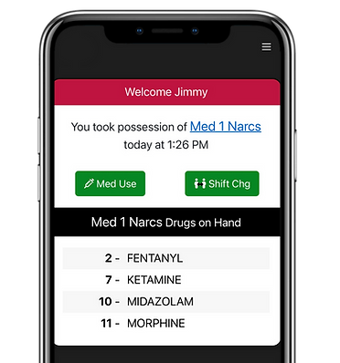 Schedule2.IT software mobile welcome screen