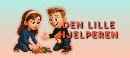 Max hjelper en jente med bøkene sine