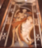 One of the Hundreds of Colorful Tombstones in St. John's Co-Cathedral