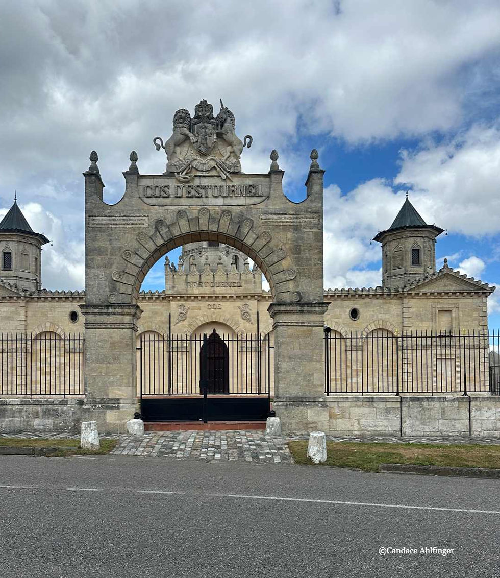 Chateaux Line the Roads