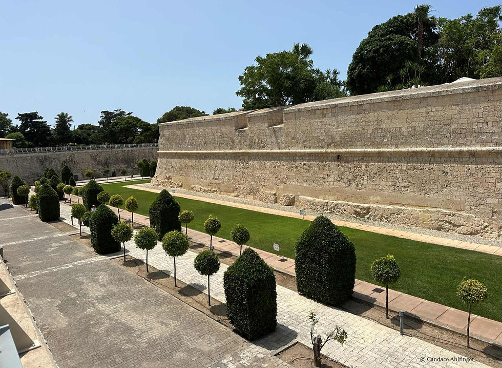 Dry Moat Surrounding Mdina