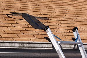 Replace loose shingles